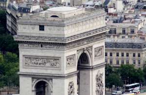 Arc de Triomphe Paris Hotel Elysées Mermoz