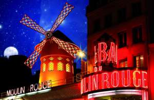 The Moulin Rouge Paris - Hotel Elysées Mermoz